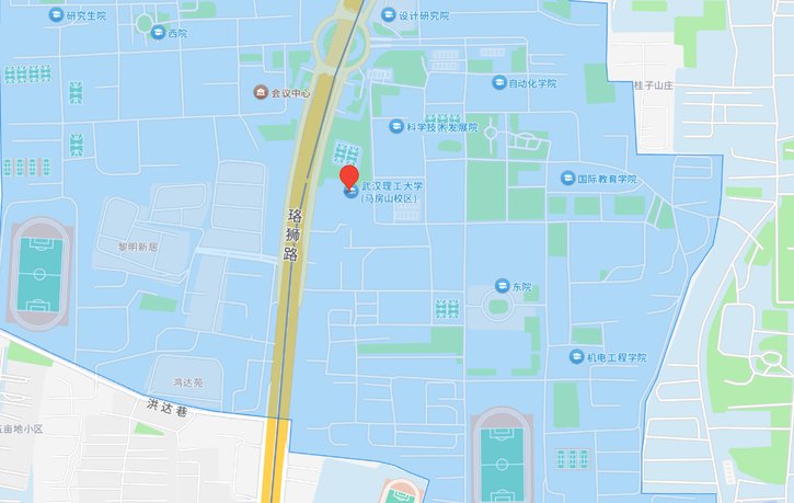 武汉理工大学马房山校区东院地图